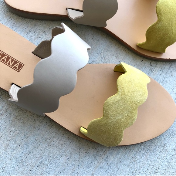 \Sol Sana\• NWB Wave Slide in Lemon - Picture 4 of 9